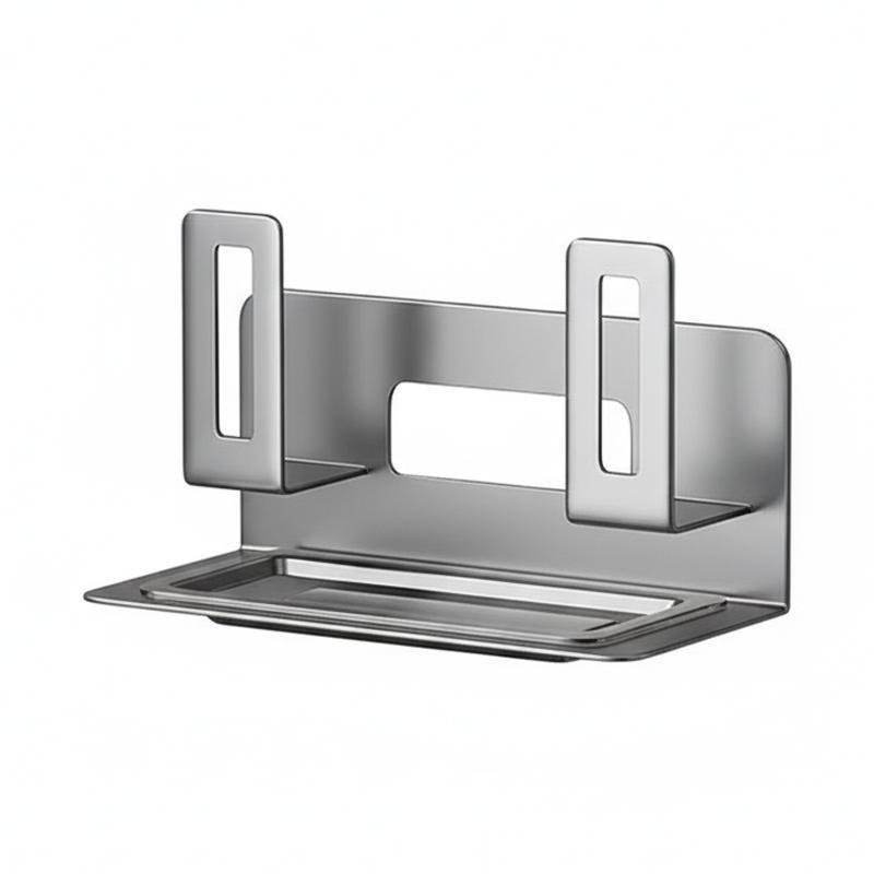 Pot Lid Organizer and Cutting Board Holder No Drill Wall Rack