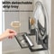 Pot Lid Organizer and Cutting Board Holder No Drill Wall Rack