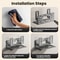 Pot Lid Organizer and Cutting Board Holder No Drill Wall Rack