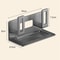 Pot Lid Organizer and Cutting Board Holder No Drill Wall Rack
