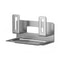 Pot Lid Organizer and Cutting Board Holder No Drill Wall Rack
