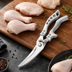 heavy duty kitchen shears stainless steel chicken bone scissors