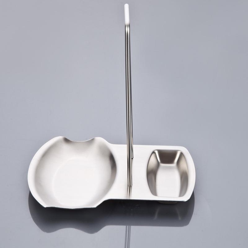 Stainless Steel Dish Rack with Removable Countertop Drainer Tray