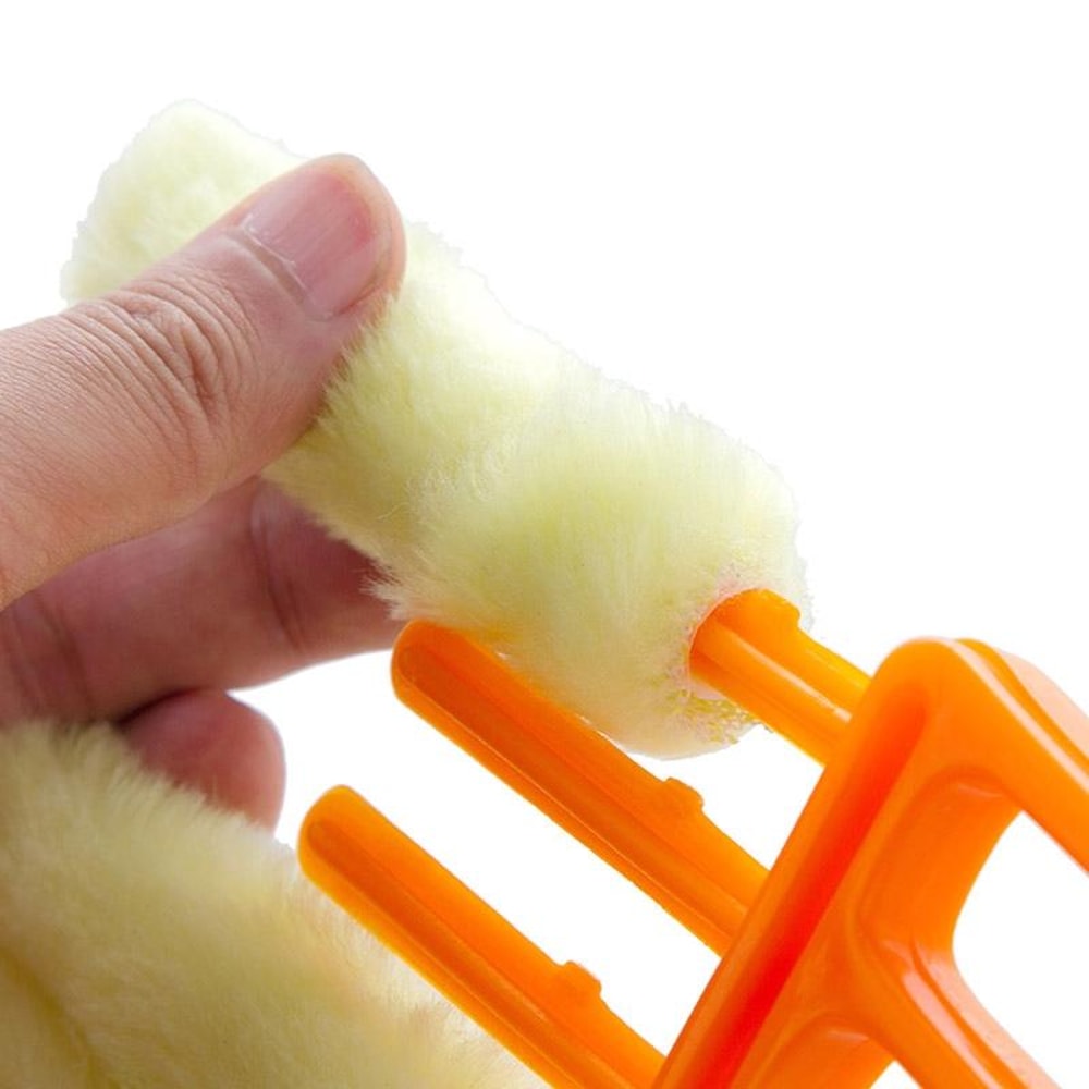 Microfiber Blind Cleaner Brush for Slats Windows and AC Vents