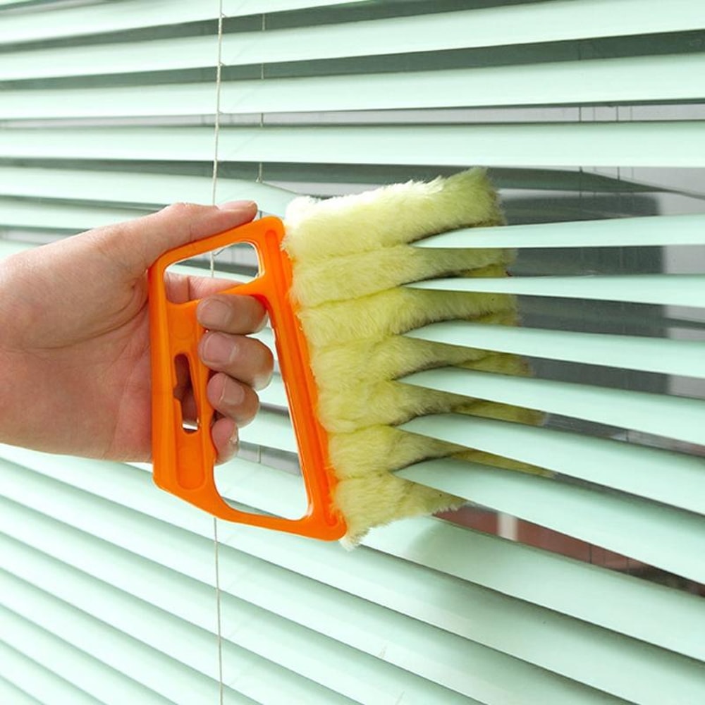 Microfiber Blind Cleaner Brush for Slats Windows and AC Vents