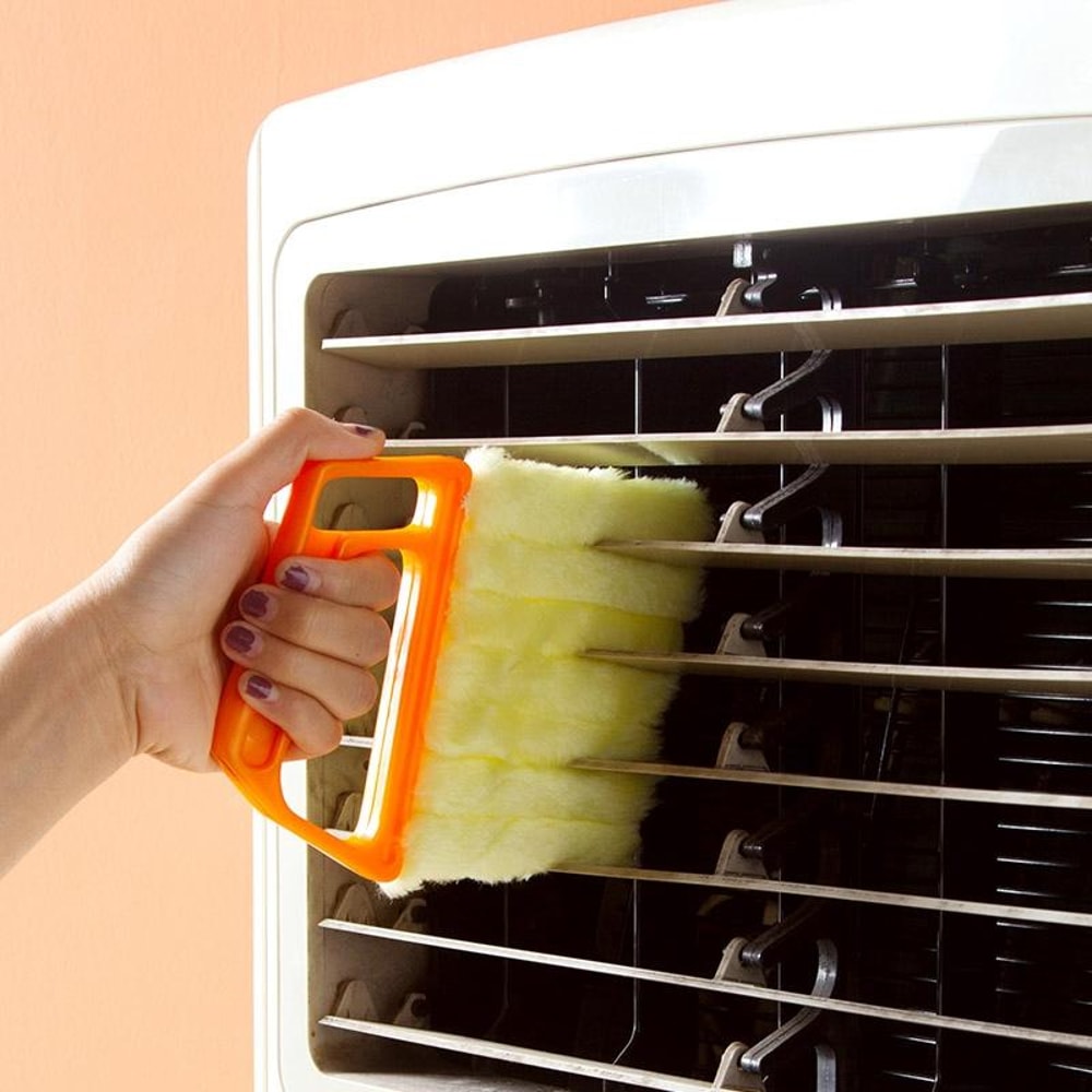 Microfiber Blind Cleaner Brush for Slats Windows and AC Vents