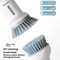 2Pcs Soap Dispensing Dish Brush Set With Rotatable Pot Scrubber 11