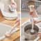 2Pcs Soap Dispensing Dish Brush Set With Rotatable Pot Scrubber 5