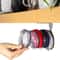 Self Adhesive Under Cabinet Tumbler Lid Organizer For Cup Lid Storage 1
