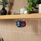 Self Adhesive Under Cabinet Tumbler Lid Organizer For Cup Lid Storage 6