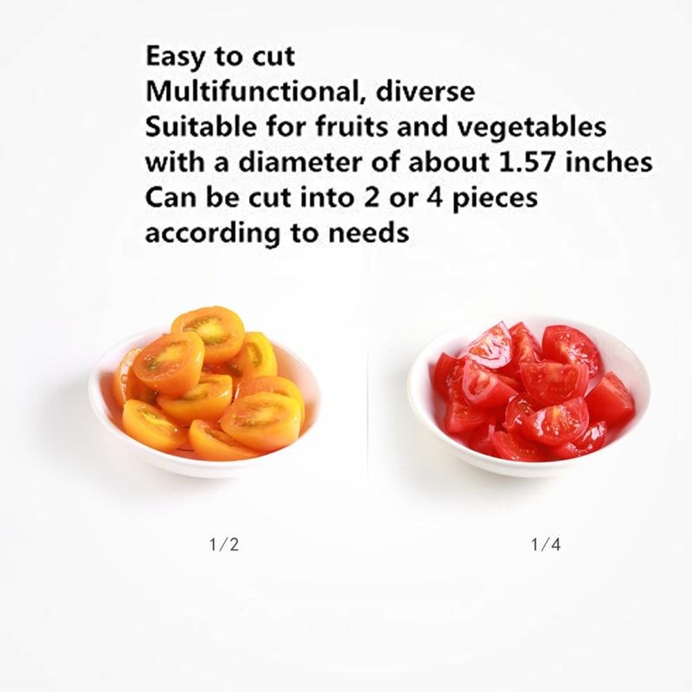 QuickSlice Grape Slicer Strawberry Cutter and Cherry Tomato Fruit Tool