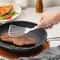Stainless Steel Fish Spatula Slotted Steak Turner and Strainer Spatula