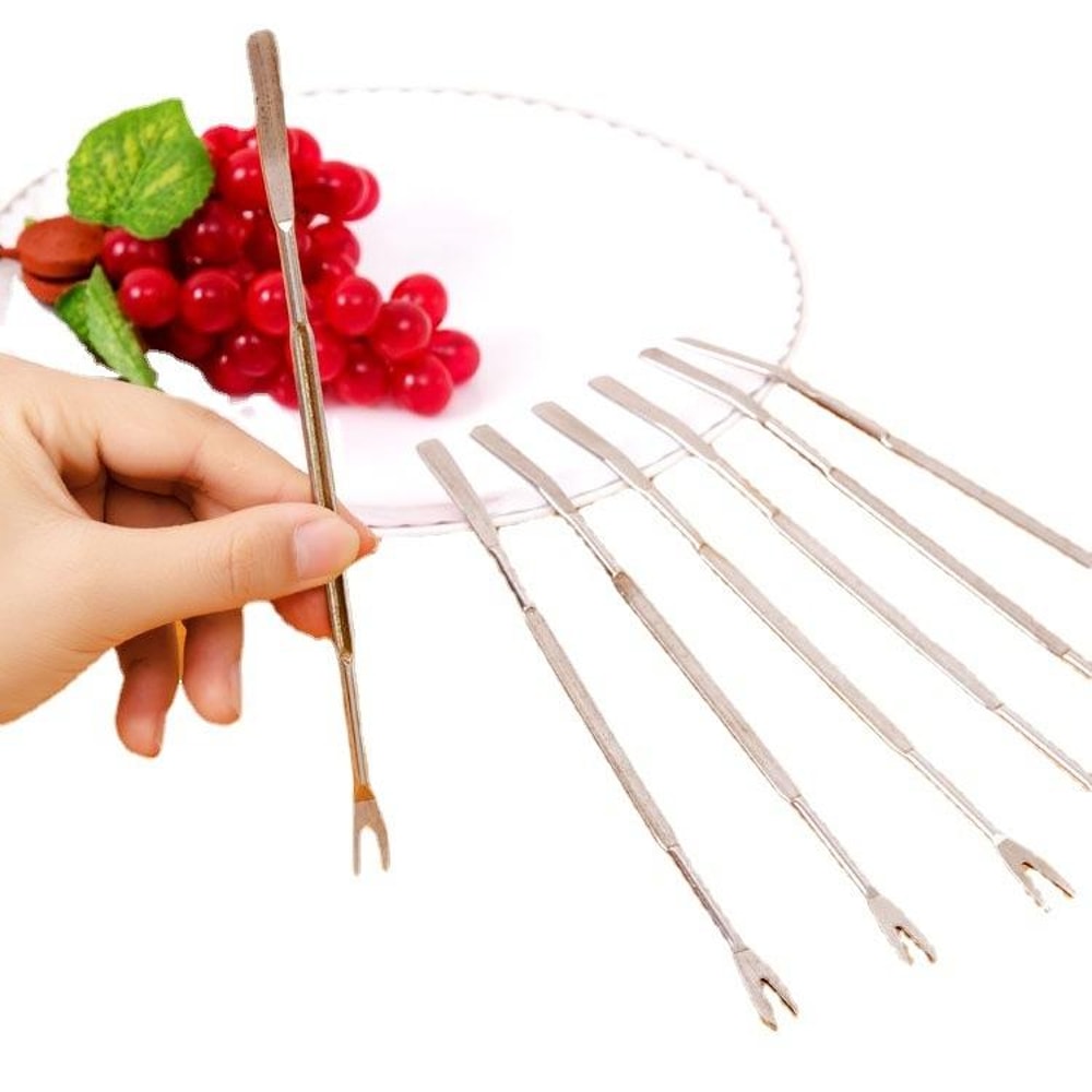 Stainless Steel Seafood Forks and Lobster Picks for Crab, Nuts and Shellfish