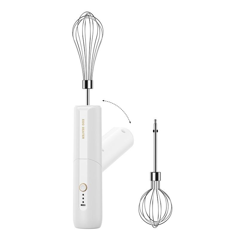 Wireless DoubleHead Electric Egg Beater Foldable Handheld Baking Mixer 11