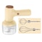 Cordless 2 In 1 Electric Garlic Chopper And Egg Beater Mixer 0