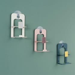 kitchen sink organizer sponge holder drain rack for steel balls and scrubbers