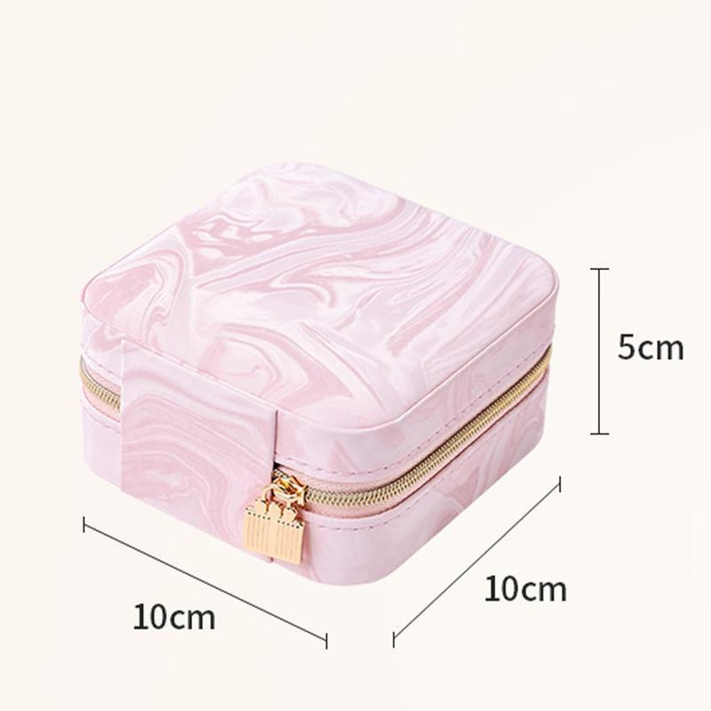 Compact Travel Jewelry Organizer Pouch For Earrings Necklaces Rings And Accessories 6