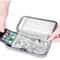 Travel Cable Organizer And Electronics Organizer Bag For Chargers USB Cables Earphones And Power Ba 3