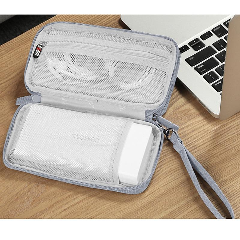 Travel Cable Organizer And Electronics Organizer Bag For Chargers USB Cables Earphones And Power Ba 5