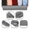 Foldable Under Bed Storage Bag for Quilts Clothes and Bedding