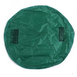 portable kids toy storage bag 100cm green drawstring play mat organizer