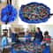 Portable Kids Toy Storage Bag 100cm Green Drawstring Play Mat Organizer 2