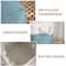 Linen Storage Basket Collapsible Fabric Cube Organizer