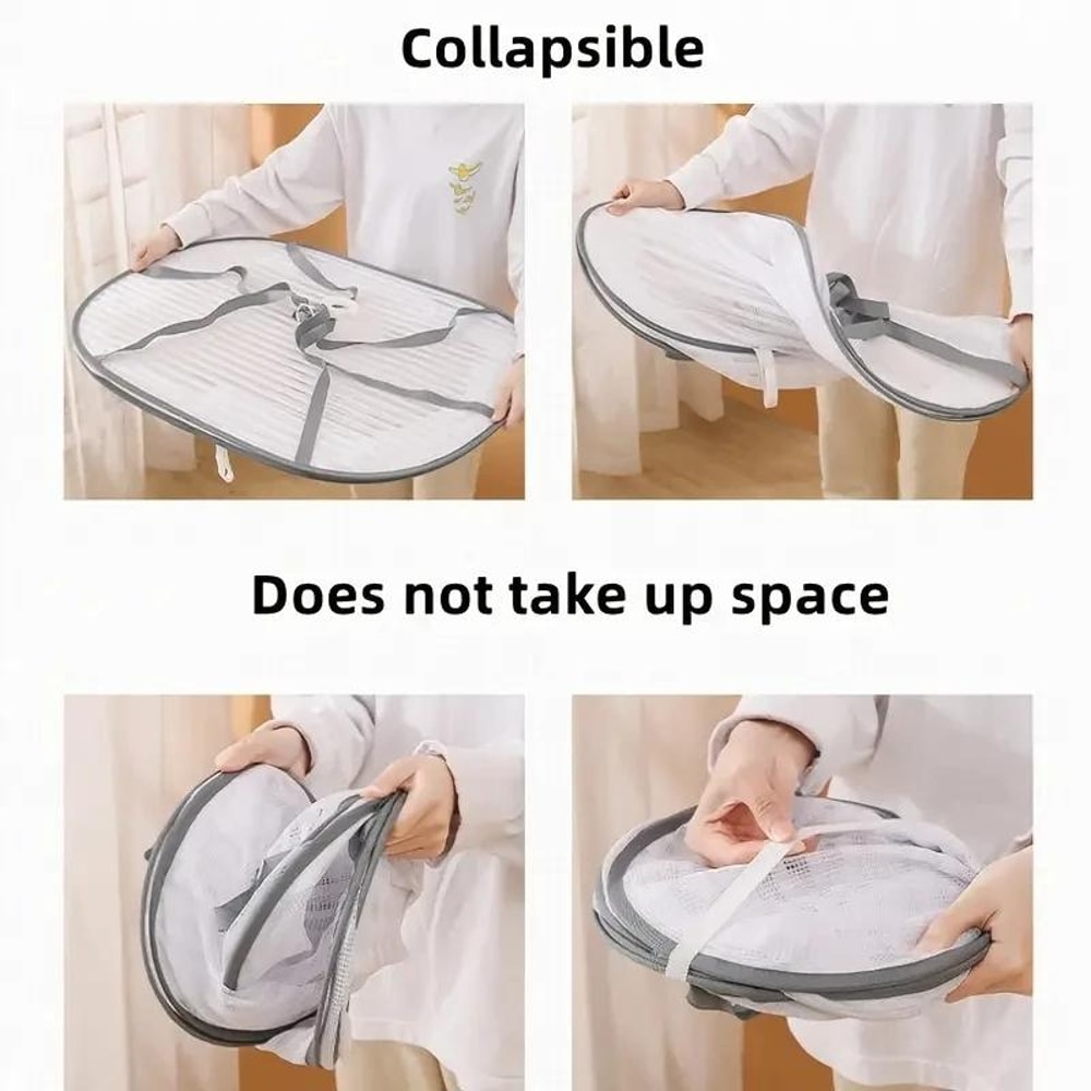 Foldable Drying Net Hanging Mesh Drying Rack For Fish Vegetables Herbs And Clothes 9