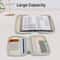 Bookend Electronic Organizer Bag with Portable Storage for Cables and Gadgets