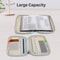 Bookend Electronic Organizer Bag with Portable Storage for Cables and Gadgets