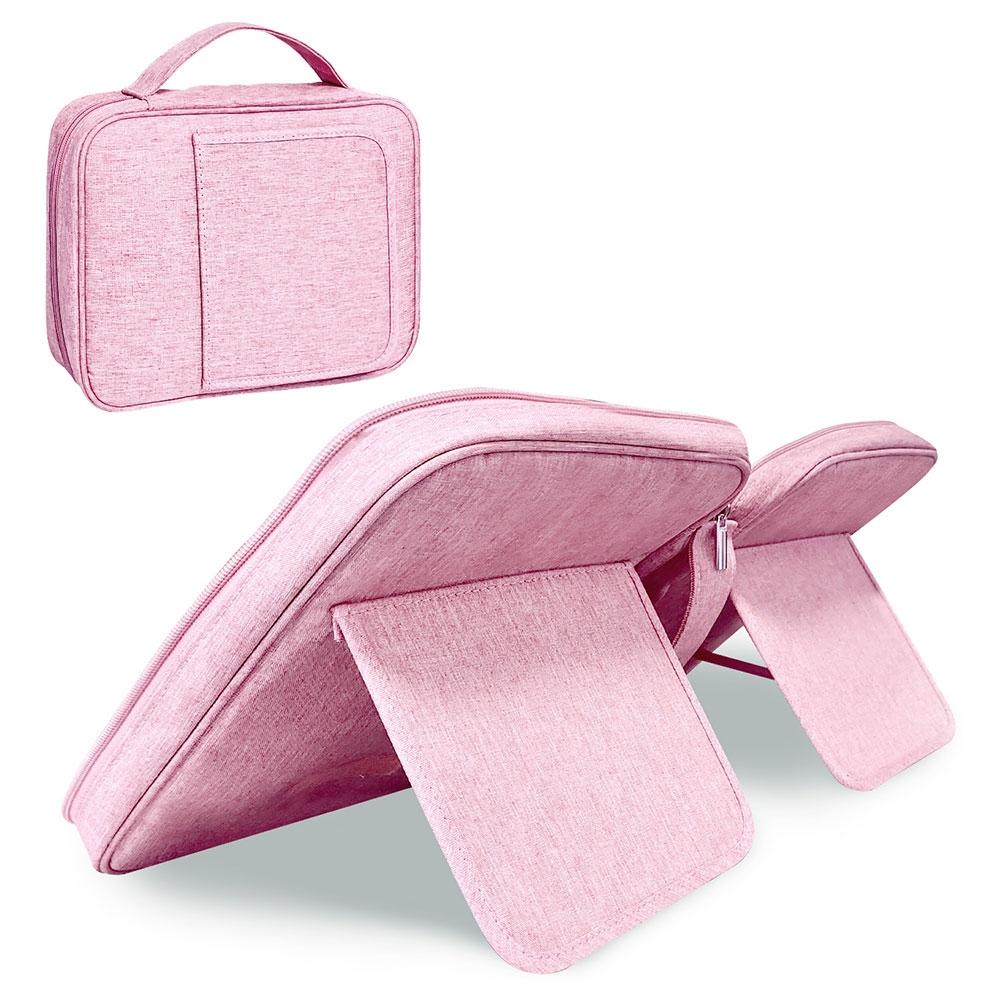 Bookend Electronic Organizer Bag with Portable Storage for Cables and Gadgets