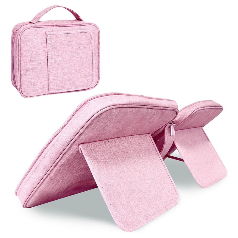 Bookend Electronic Organizer Bag with Portable Storage for Cables and Gadgets