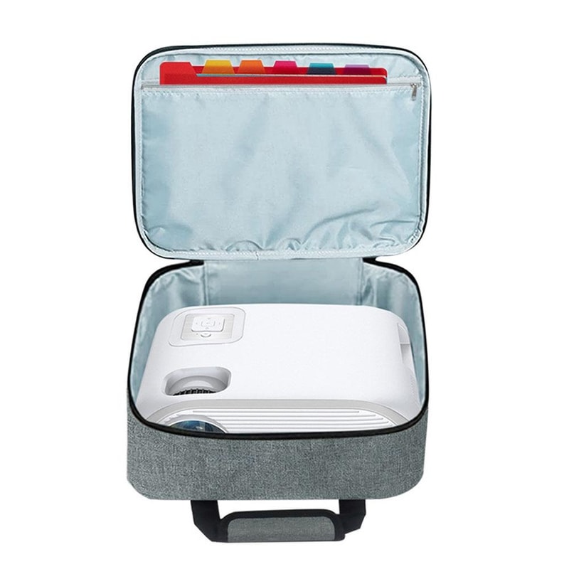 Portable Projector Carrying Case Crossbody Dustproof Storage Bag