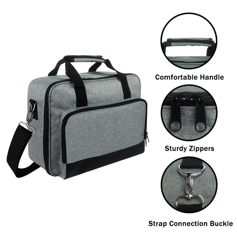 Portable Projector Carrying Case Crossbody Dustproof Storage Bag