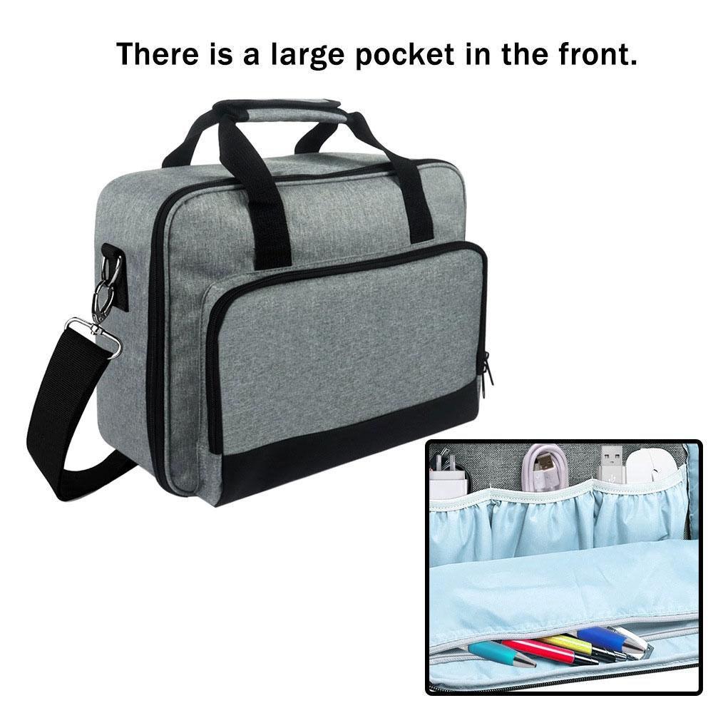 Portable Projector Carrying Case Crossbody Dustproof Storage Bag