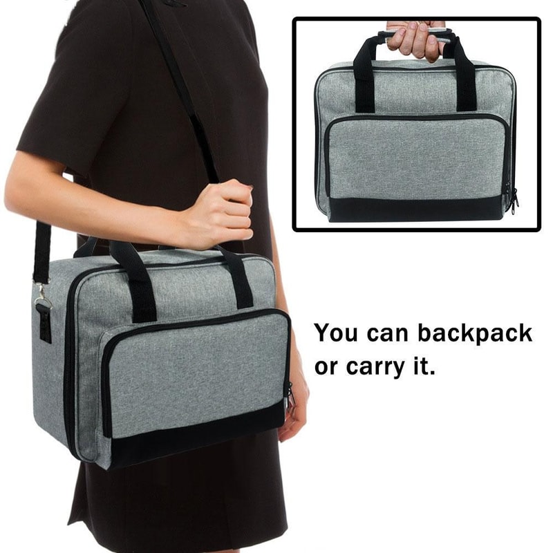 Portable Projector Carrying Case Crossbody Dustproof Storage Bag