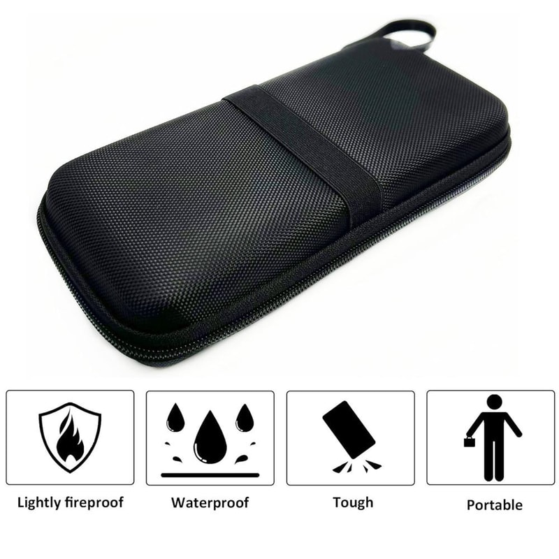 Texas Instruments Graphing Calculator Case with EVA Protection and Mesh Storage