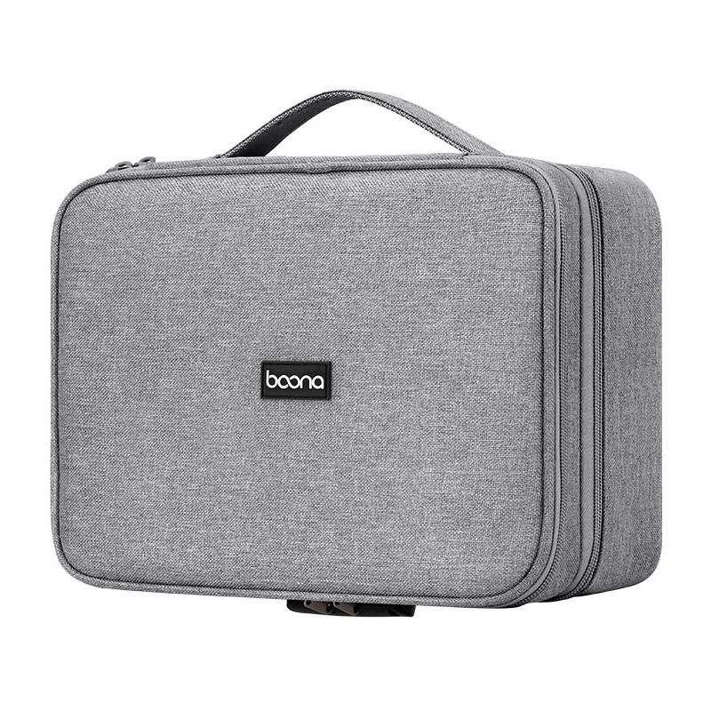 Lockable Stamp And Business License Organizer With Portable Document Storage 0