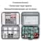 Lockable Stamp And Business License Organizer With Portable Document Storage 2