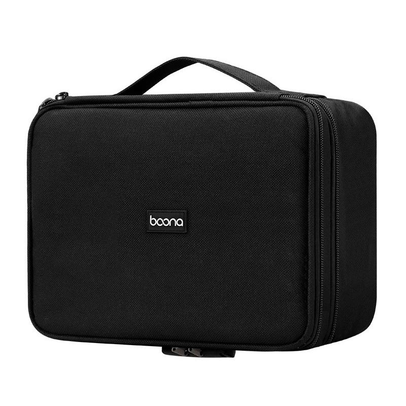 Lockable Stamp And Business License Organizer With Portable Document Storage 7