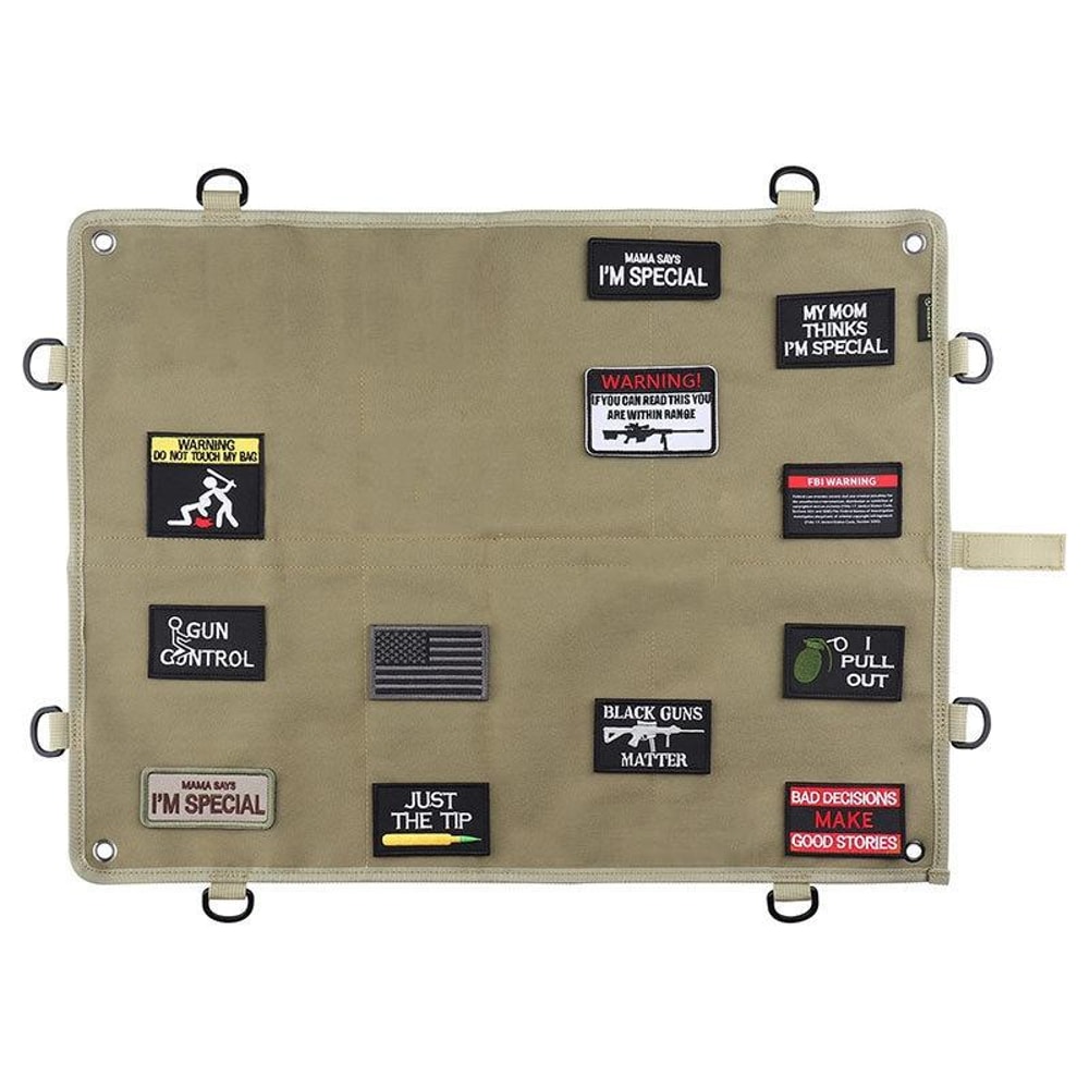 Badge Display Cloth For Pins And Wall Badge Organizer 5