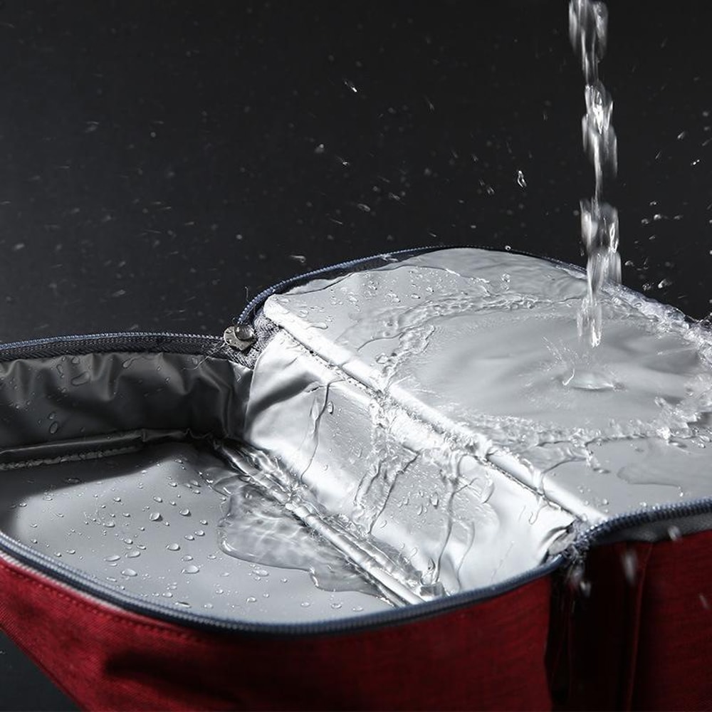 Large Capacity Waterproof Travel Makeup Bag with Hook and Wet Dry Separation