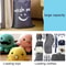 Smile Face Nylon Drawstring Quilt Storage Bag For Clothes And Travel 3