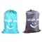Smile Face Nylon Drawstring Quilt Storage Bag For Clothes And Travel 4