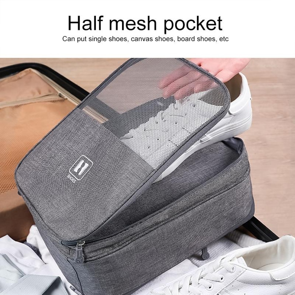 Nylon Travel Shoe Bag Large Capacity Portable Shoe Organizer 1