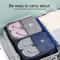 Nylon Travel Shoe Bag Large Capacity Portable Shoe Organizer 3