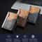 Mens Compact Zipper Wallet with Coin Card Holder