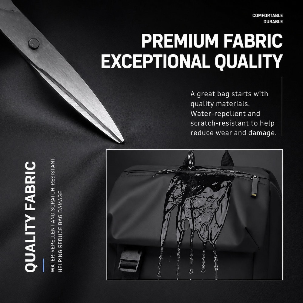 Waterproof Laptop Backpack for Men