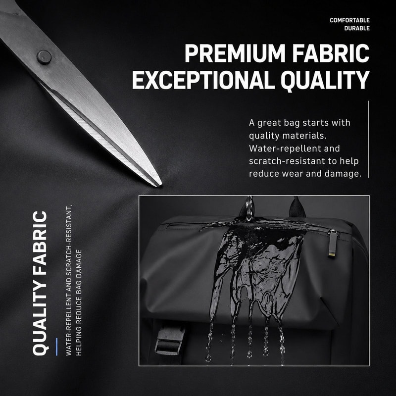 Waterproof Laptop Backpack for Men