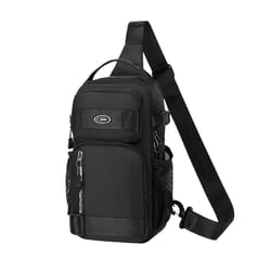 large capacity mens sports chest bag for travel and daily carry